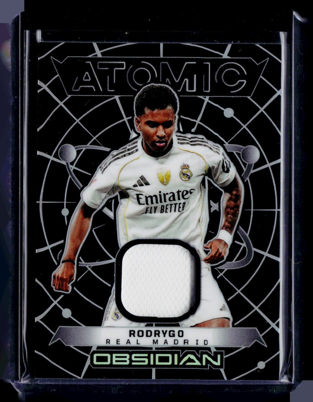 Panini Obsidian Rodrygo Atomic memorabilia AM-RGO /199 NM