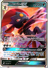 Weavile GX Ultra Rare SM - Unified Minds 132/236 NM