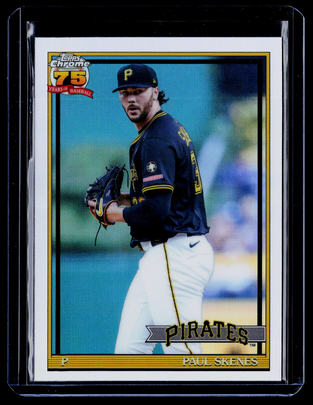2026 Topps Chrome #91CB-15 Paul Skenes 1991 Topps Baseball 35th Anniversary