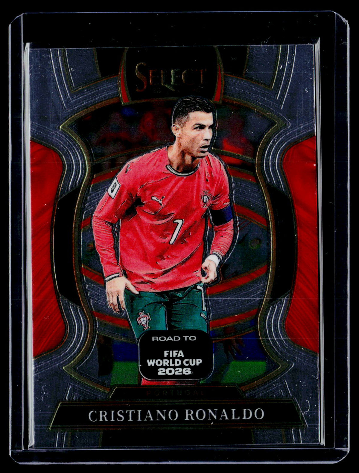 2025-26 Panini Select Road to FIFA World Cup #48 Cristiano Ronaldo