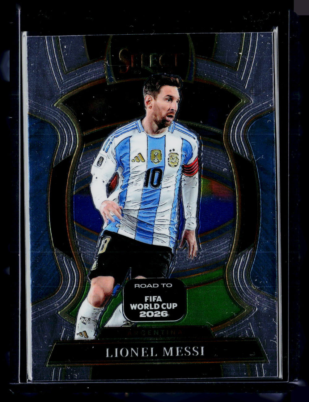2025-26 Panini Select Road to FIFA World Cup #56 Lionel Messi