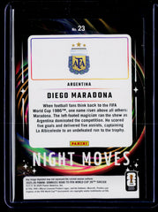 2025-26 Donruss Road to FIFA World Cup #23 Diego Maradona Night Moves