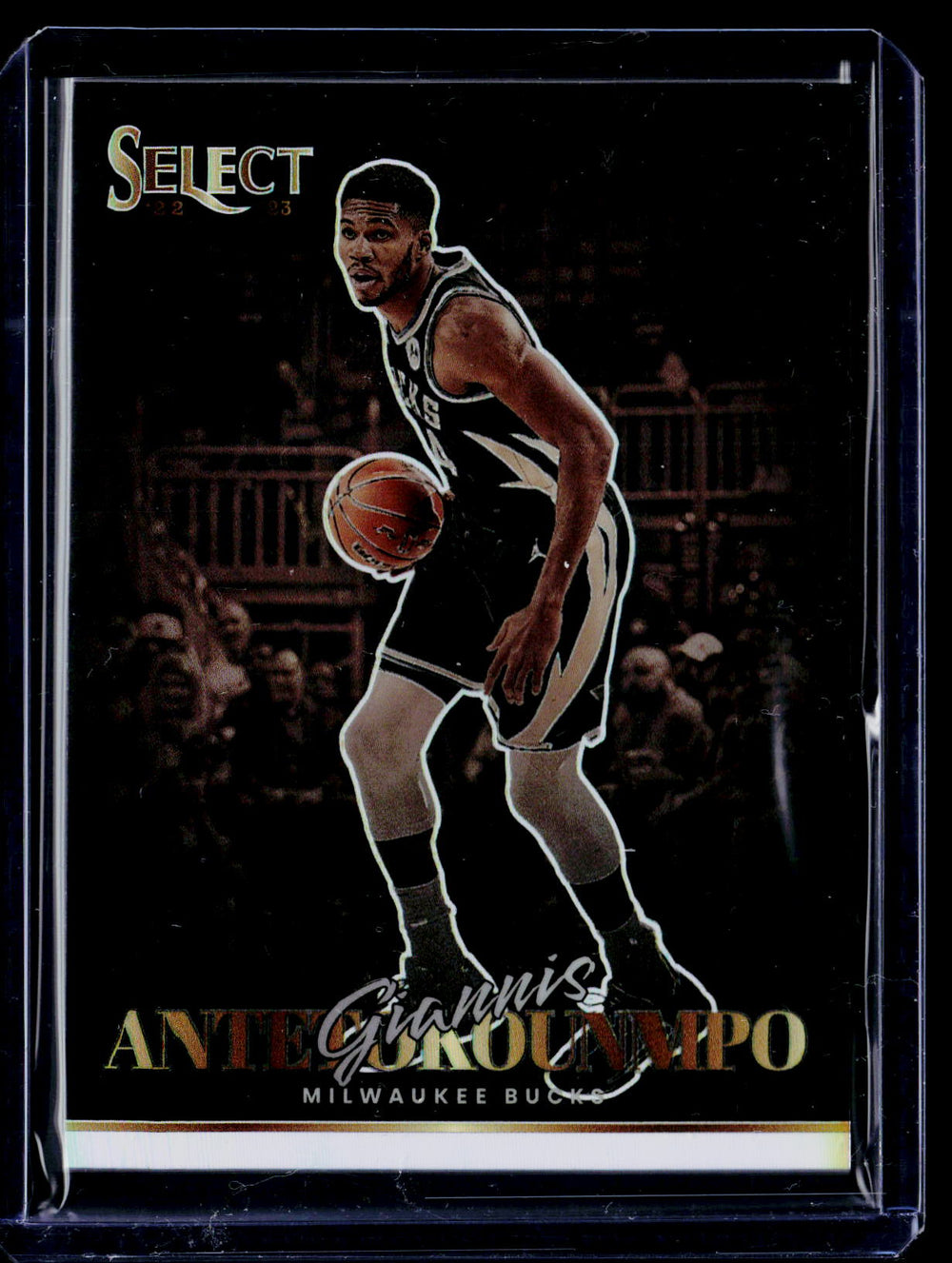 2022-23 Panini Select #5 Giannis Antetokounmpo Artistic Selections