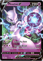 Mewtwo V Ultra Rare Pokemon GO 030/078 NM
