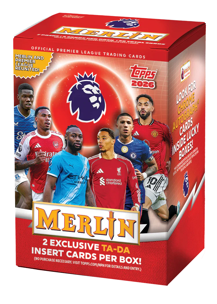 2025/26 Topps Merlin Premier League EPL Value Box