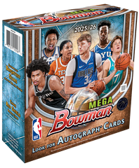 2025-26 Bowman Basketball - Mega Box