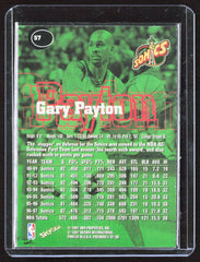 1997-98 SkyBox Premium Gary Payton 57 Basketball Seattle SuperSonics
