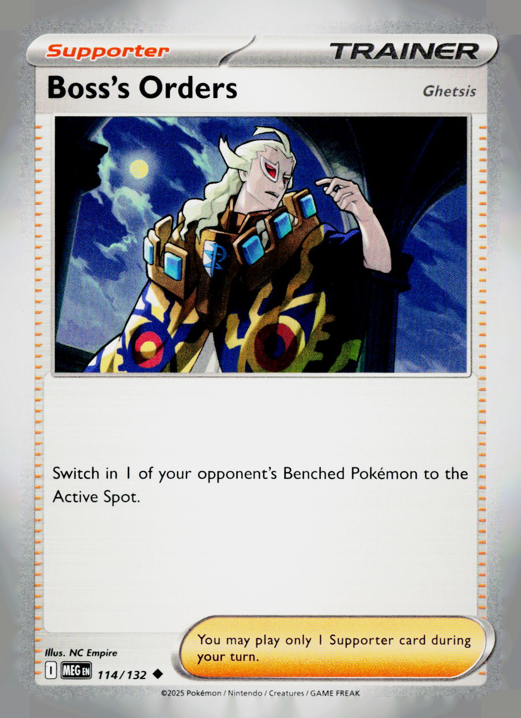 Boss's Orders [Ghetsis] MEG 114/132 NM