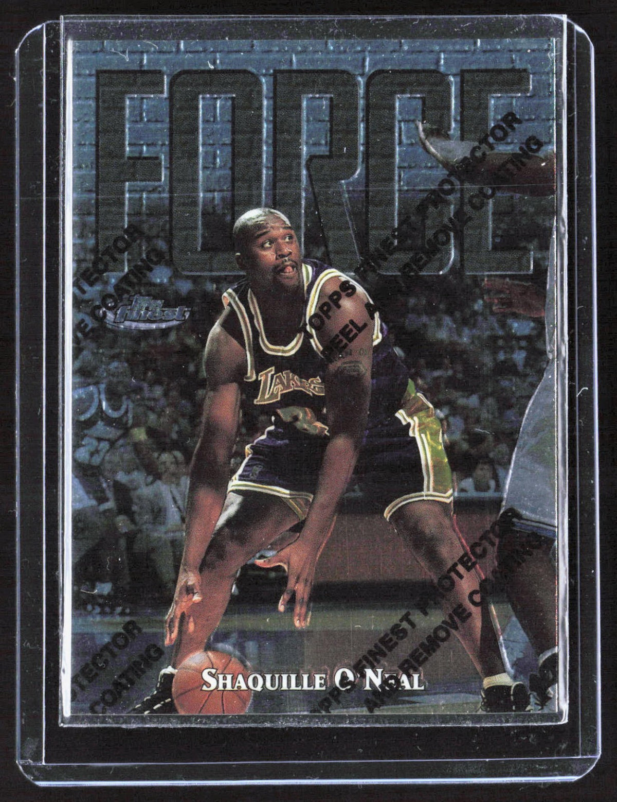 1997-98 Finest Shaquille O'Neal 148 Basketball Los Angeles Lakers