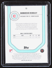 2026 Topps Chrome MLS - Aqua Refractor DaMarcus Beasley 19 /199 Chicago Fire