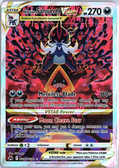 Hisuian Samurott VSTAR Ultra Rare Crown Zenith: Galarian Gallery GG52/GG70 NM