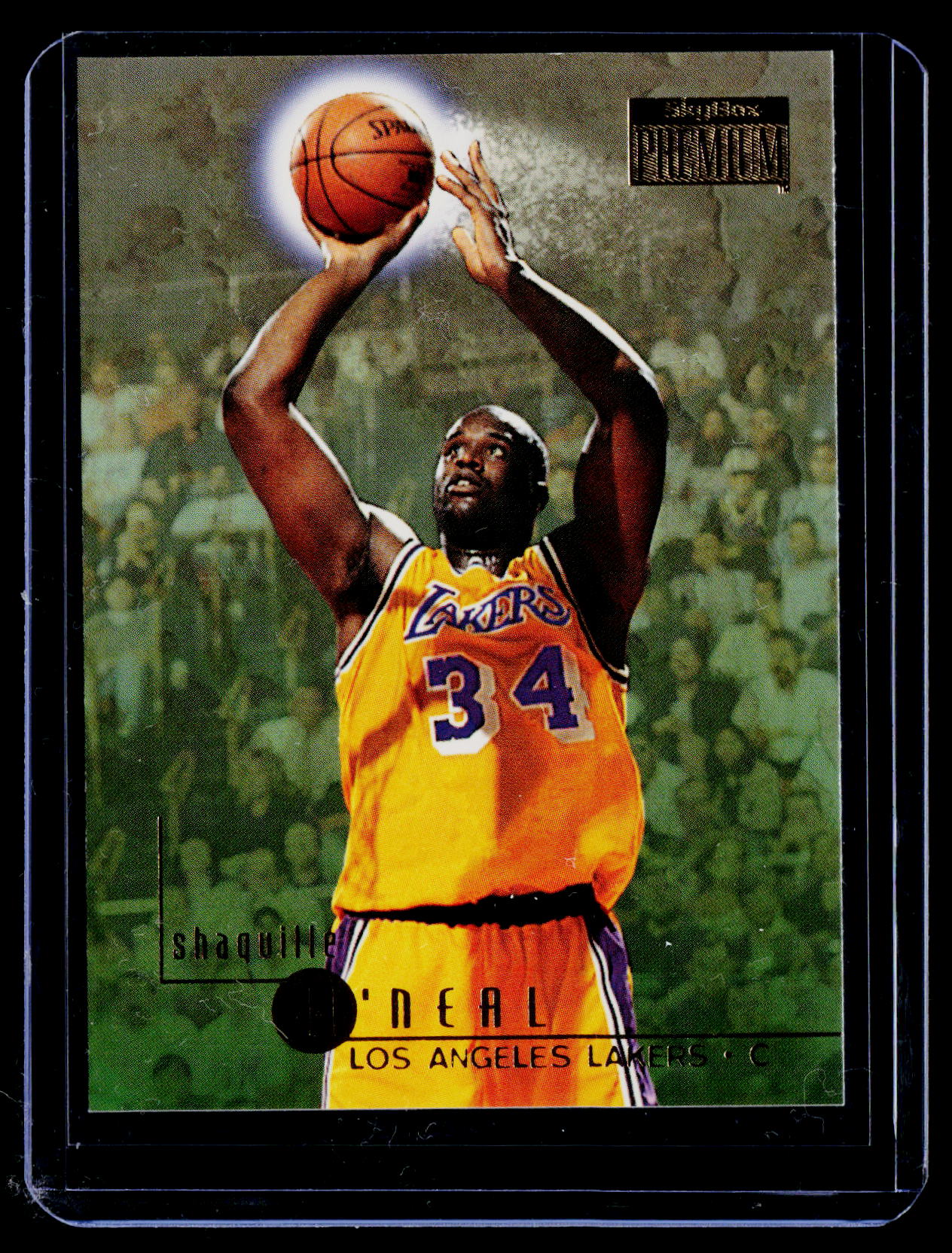 1996-97 SkyBox Premium #163 Shaquille O'Neal