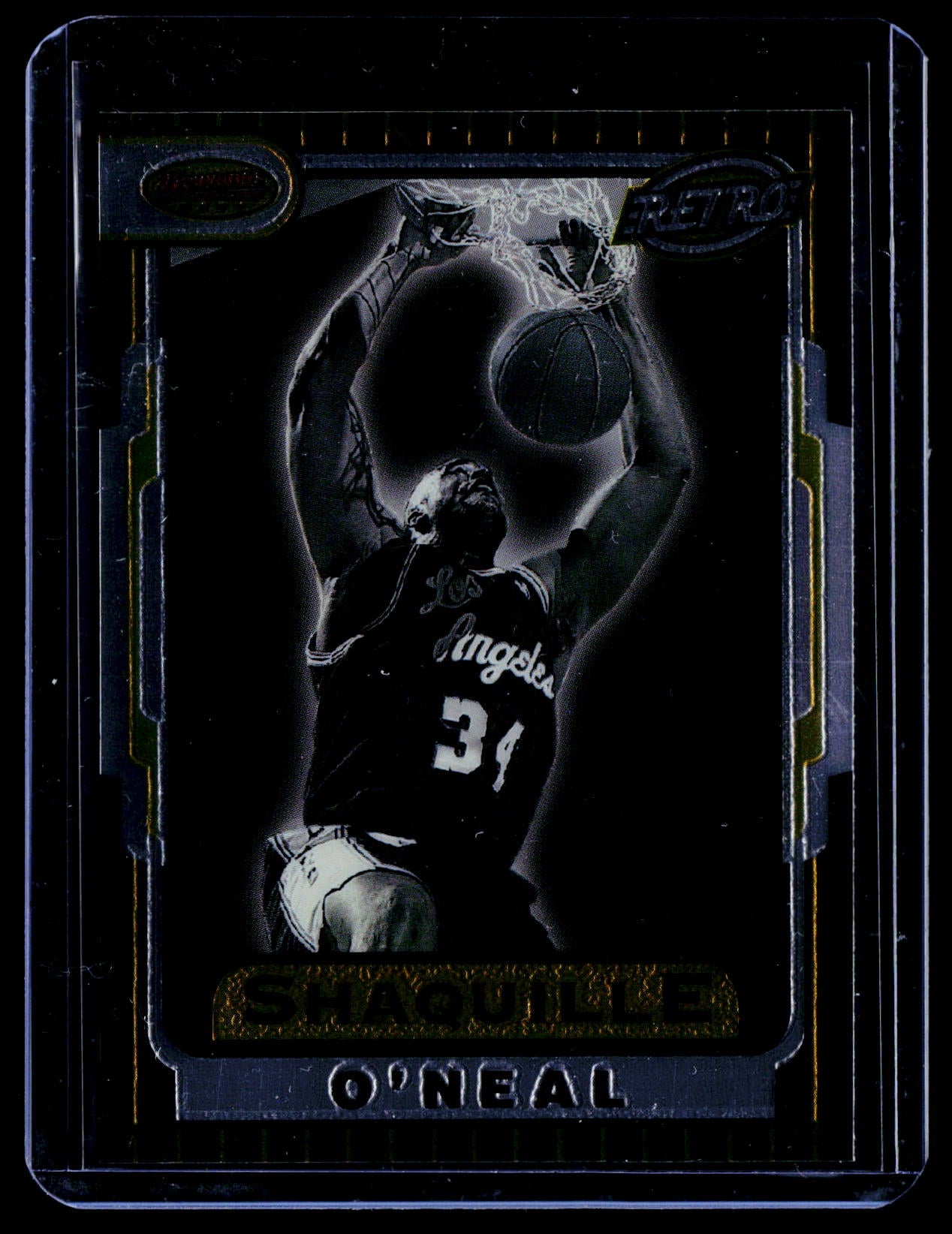 1996-97 Bowman's Best #TB8 Shaquille O'Neal