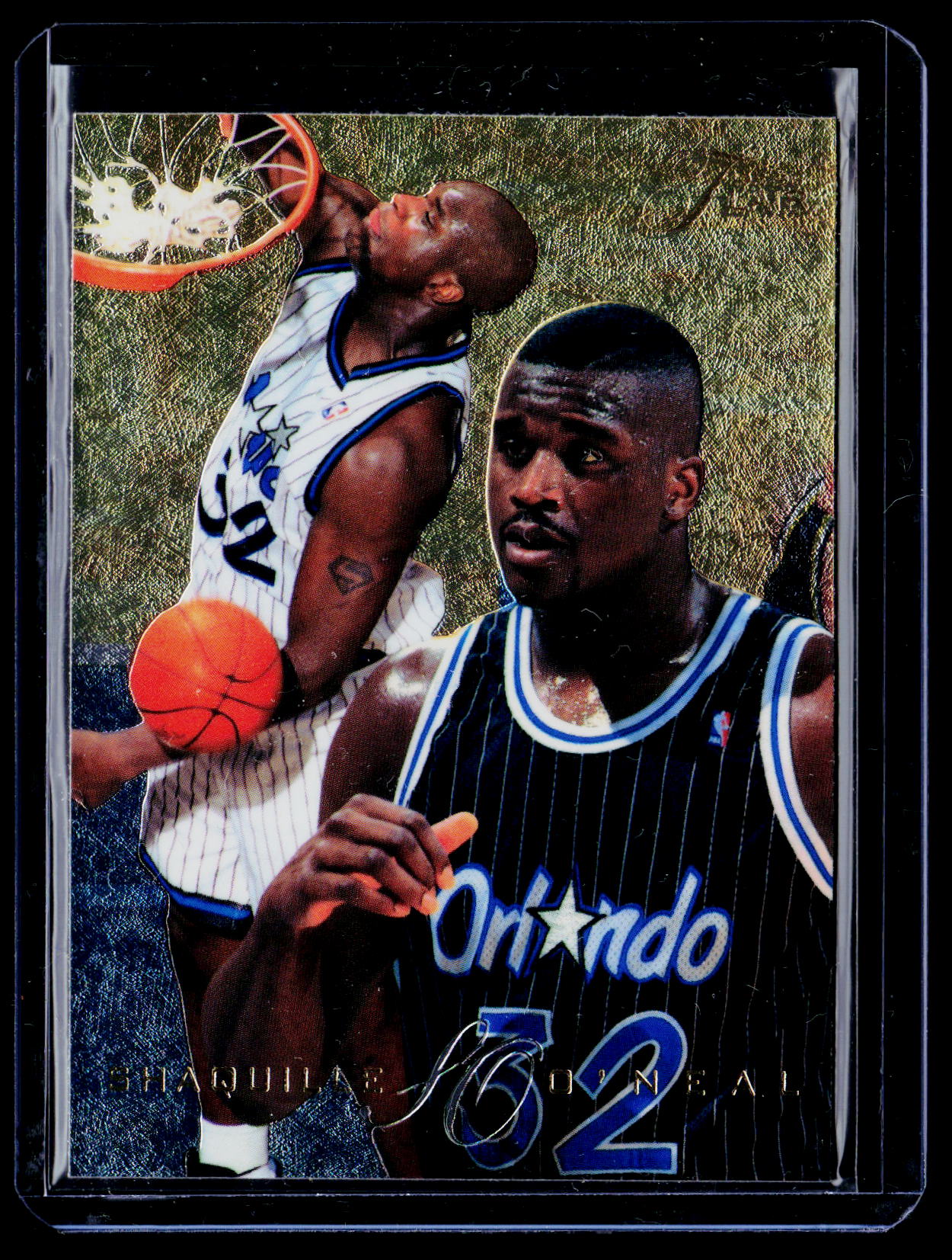 1995-96 Flair #97 Shaquille O'Neal