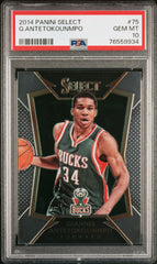 2014 Panini Select #75 G.Antetokounmpo PSA 10