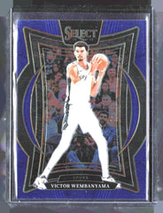 2024-25 Panini Select #9 Victor Wembanyama Blue (Retail)