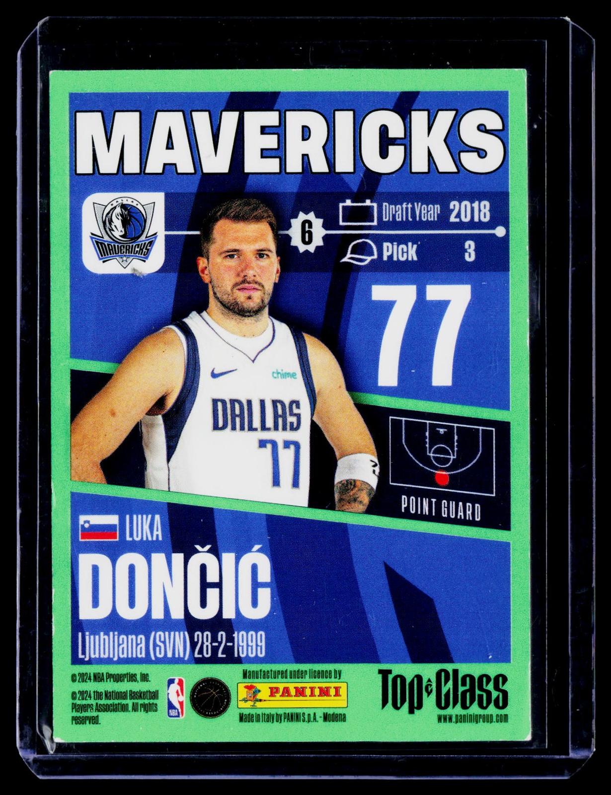2023-24 Panini NBA Top Class #67 Luka Dončić