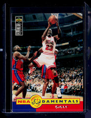 1996-97 Collector's Choice Michael Jordan 195 NBA Fundamentals