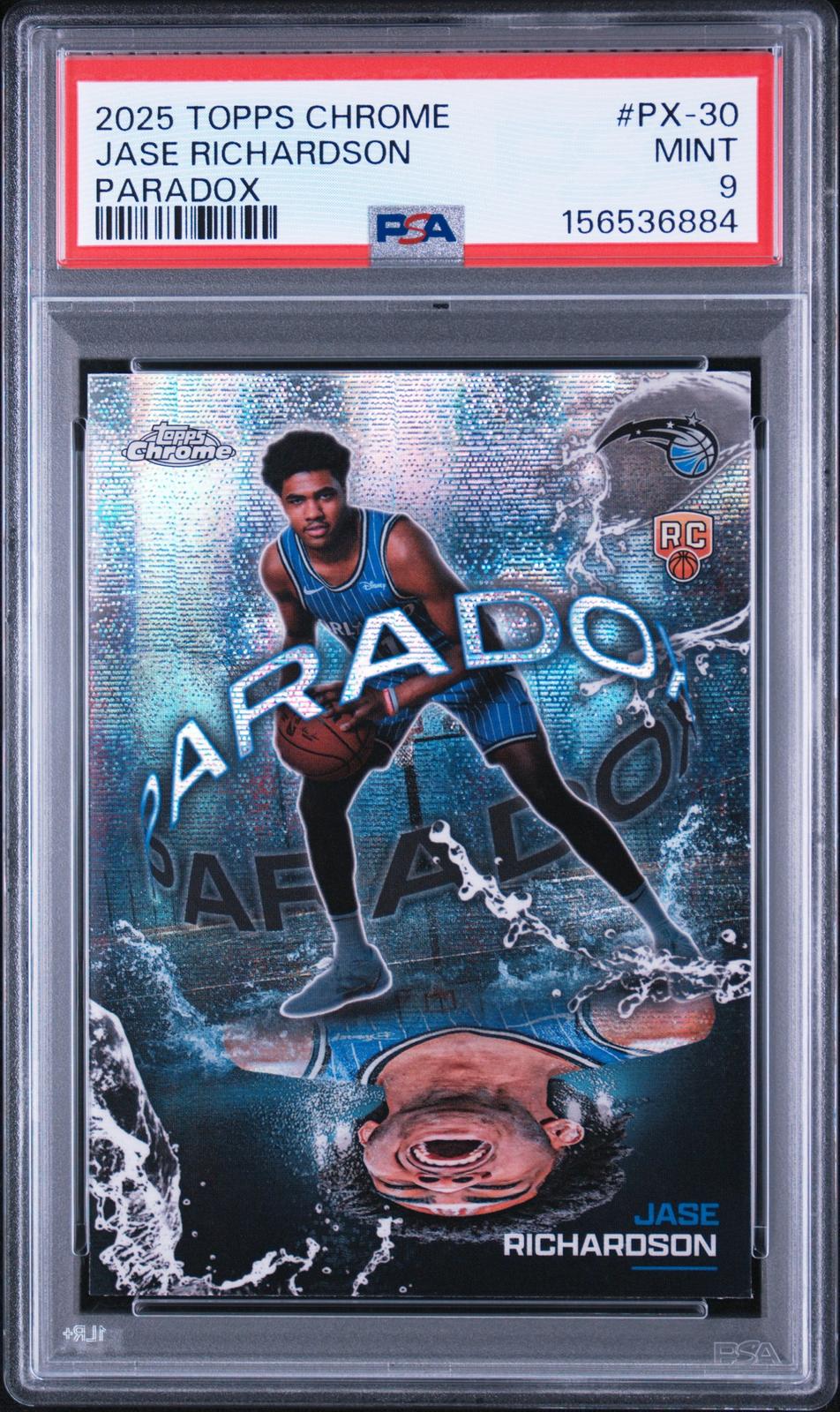 2025 Topps Chrome Paradox #PX-30 Jase Richardson PSA 9