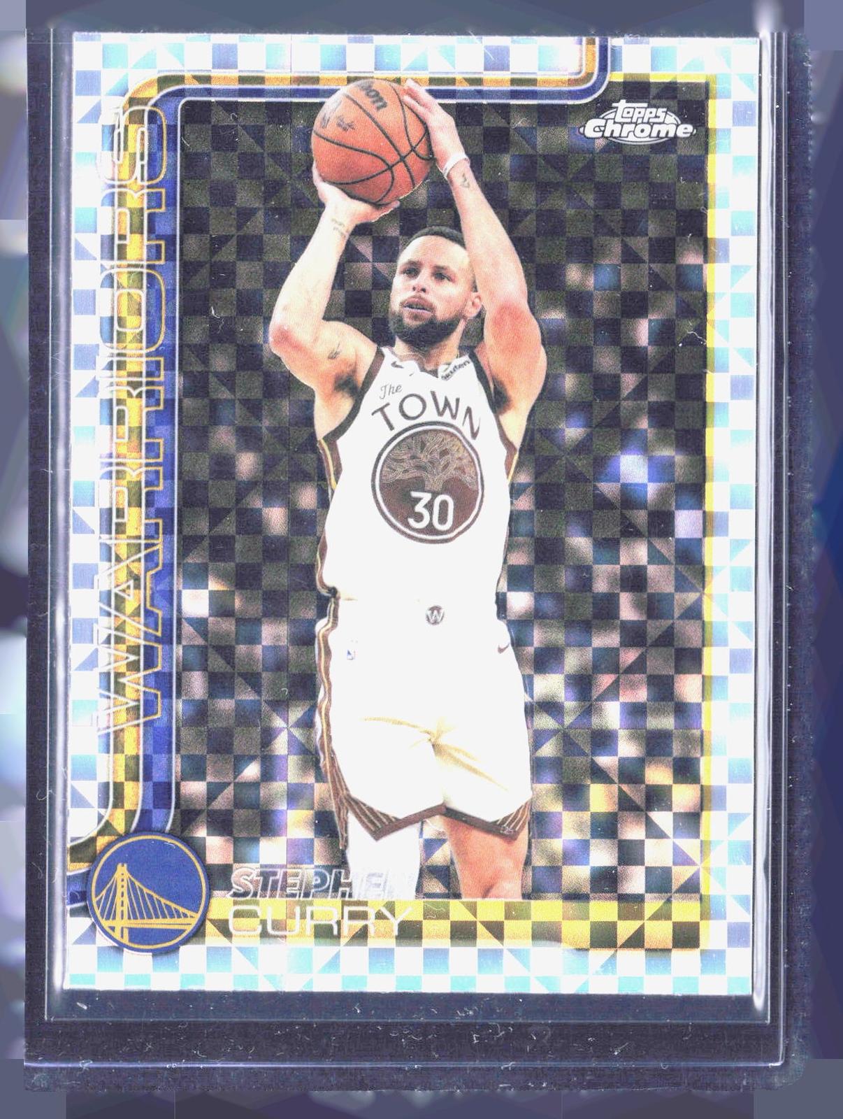 2025-26 Topps Chrome Update #14 Stephen Curry Xfractor