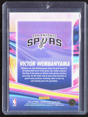 2023-24 Hoops Premium Stock #5 Victor Wembanyama Anti Gravity RC