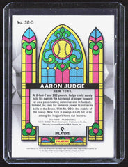 2021 Panini Prizm #SG-5 Aaron Judge Stained Glass