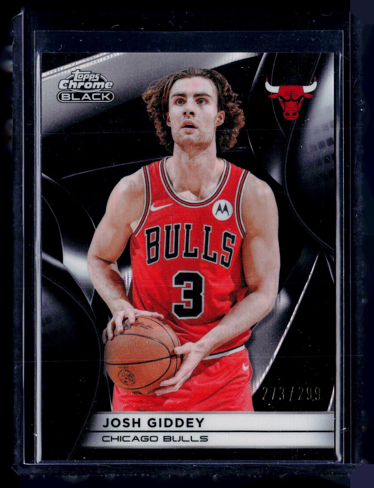 2025-26 Topps Chrome Black #51 Josh Giddey Refractor #/299
