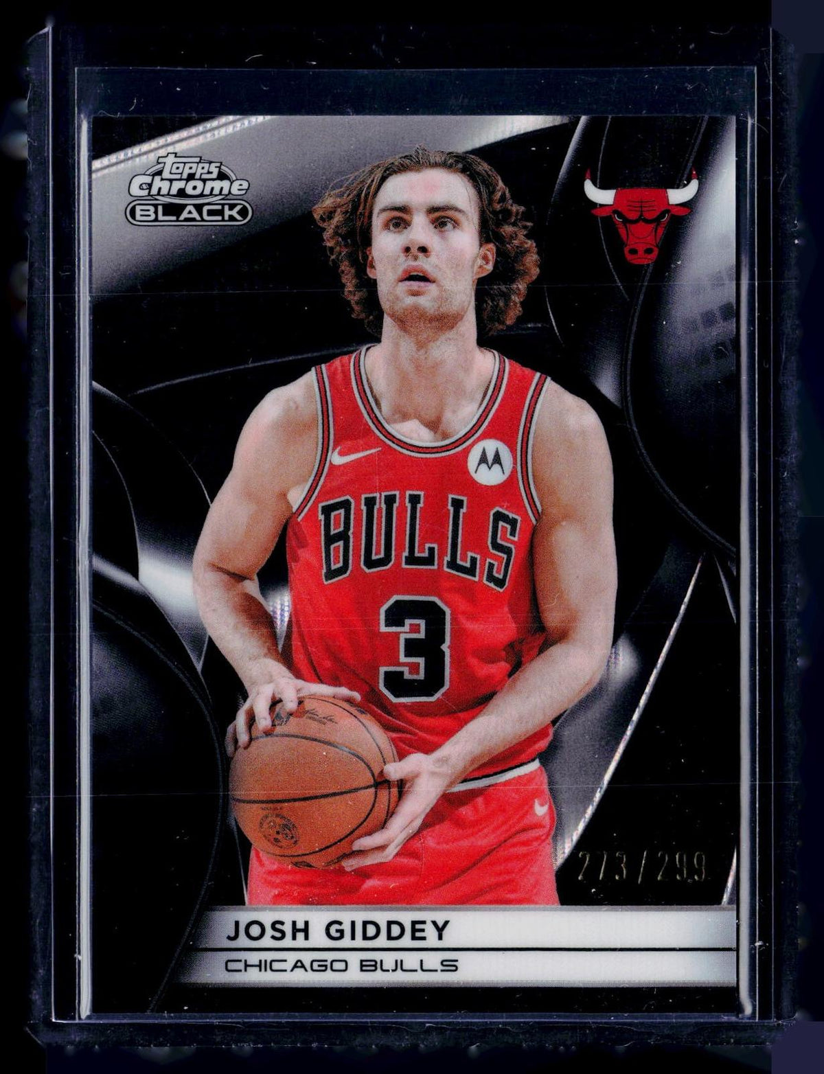 2025-26 Topps Chrome Black #51 Josh Giddey Refractor #/299