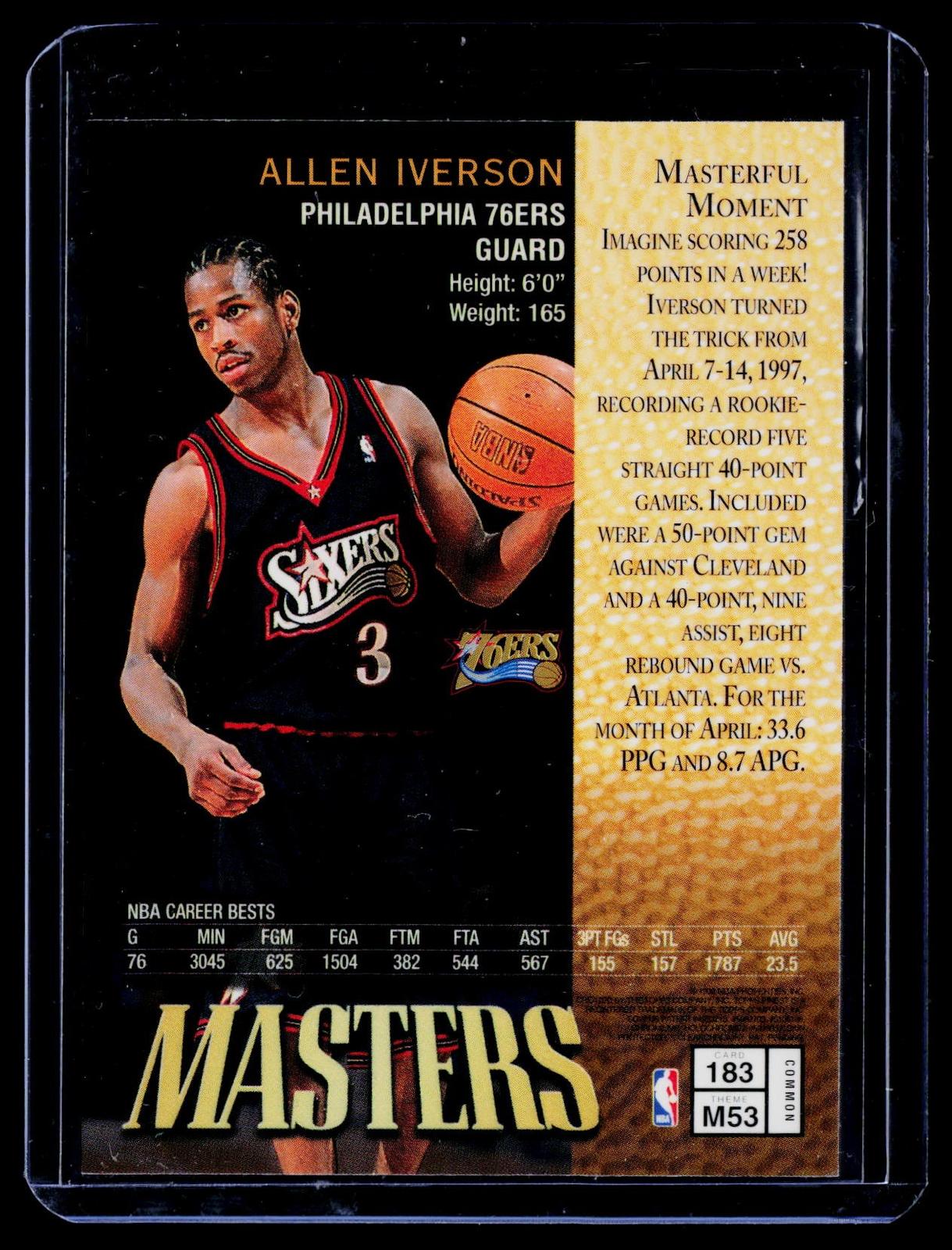 1997-98 Finest #183 Allen Iverson