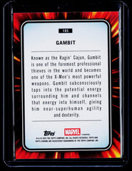 2025 Topps Chrome Marvel #105 Gambit Hulk Green Lazer