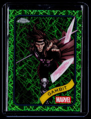 2025 Topps Chrome Marvel #105 Gambit Hulk Green Lazer