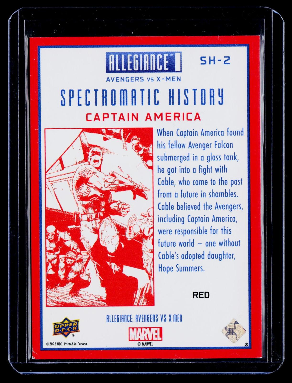 2021 Allegence #S-1 Captain Ameria Spectromatic History /150