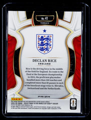 2025-26 Panini Select Road to FIFA World Cup #41 Declan Rice /61 Logo Prizm /61