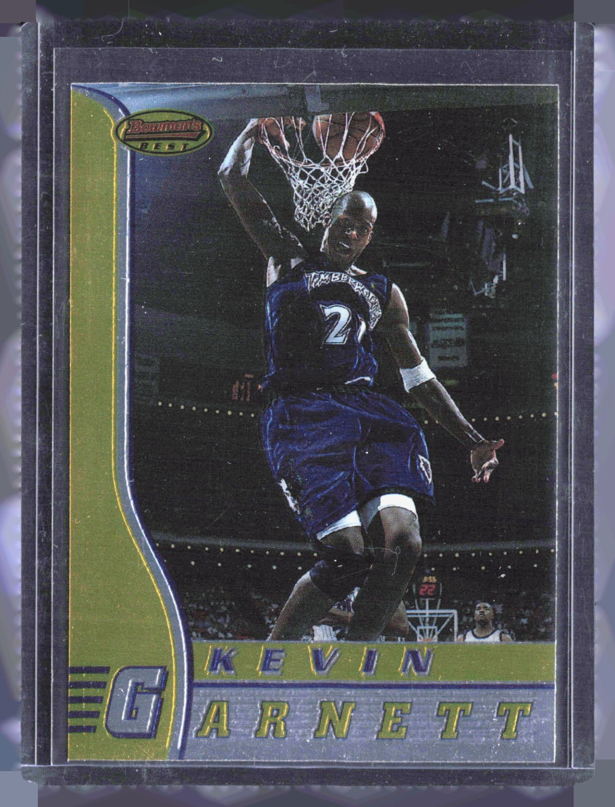 1996-97 Bowman's Best Kevin Garnett 42 Basketball Minnesota Timberwolves