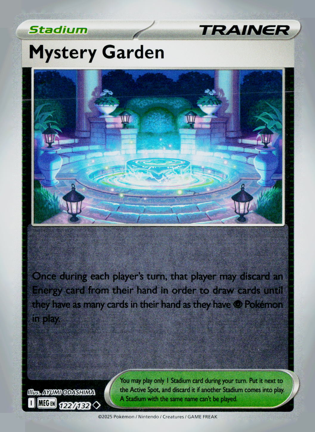 Mystery Garden ASC 194/217 Reverse Holo NM