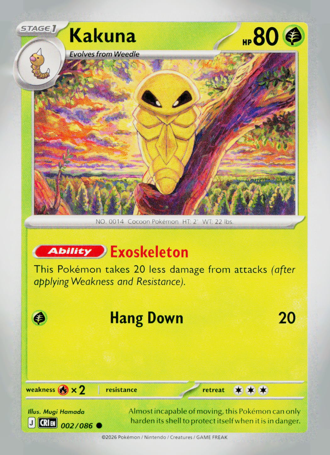 Kakuna CRI 002/086 NM