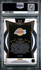 2024 Panini Select #56 Luka Doncic White Disco PSA 9