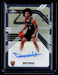 2025-26 Topps Chrome #NS-DH Dylan Harper Next Stop Signatures