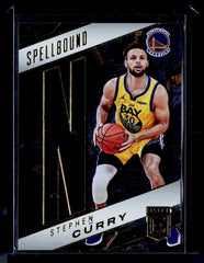 2021-22 Donruss Elite #26 Stephen Curry Spellbound Purple #/49