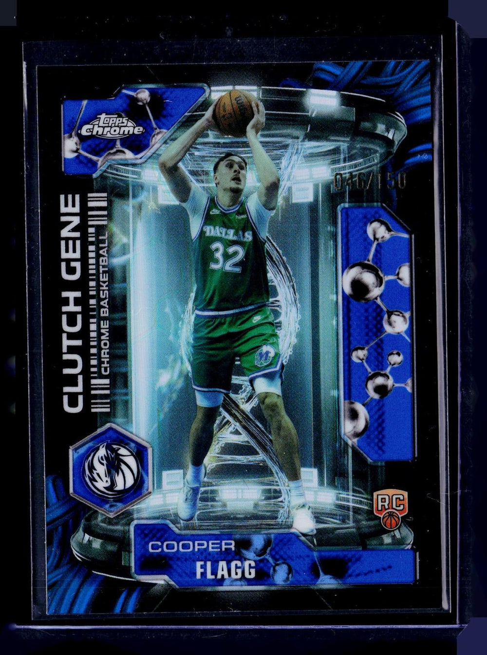 2025-26 Topps Chrome Update #CG-11 Cooper Flagg Clutch Gene /150