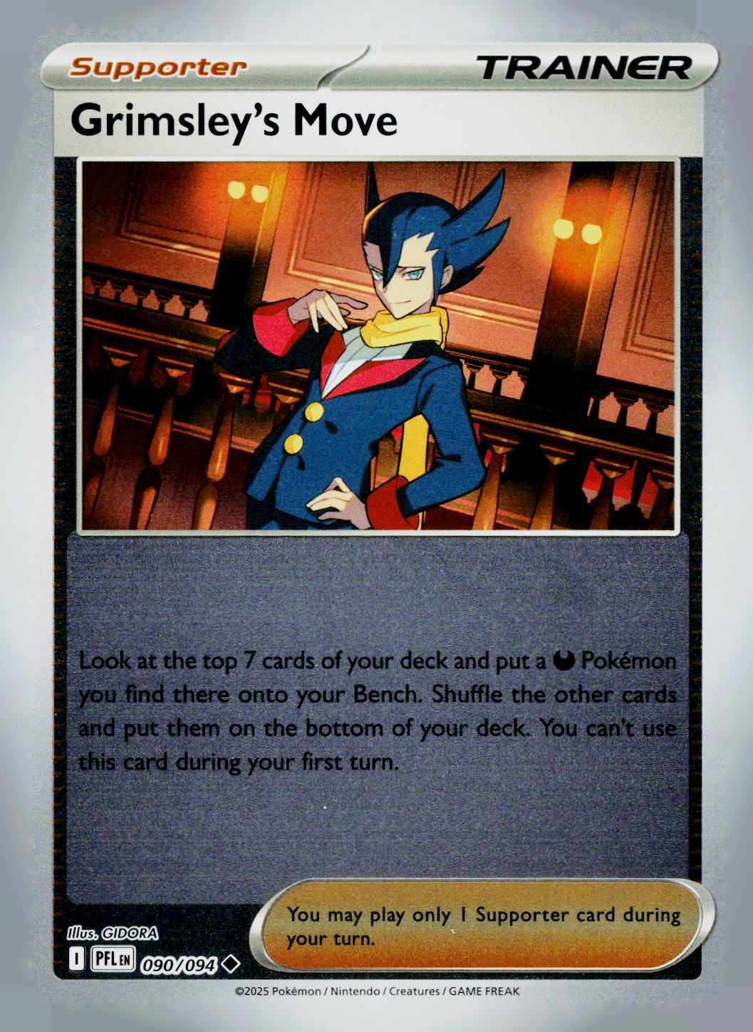 Grimsley's Move PFL 090/094 Reverse Holo NM