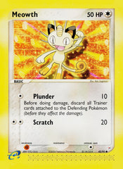Meowth EX Team Magma vs Team Aqua 42/95 LP