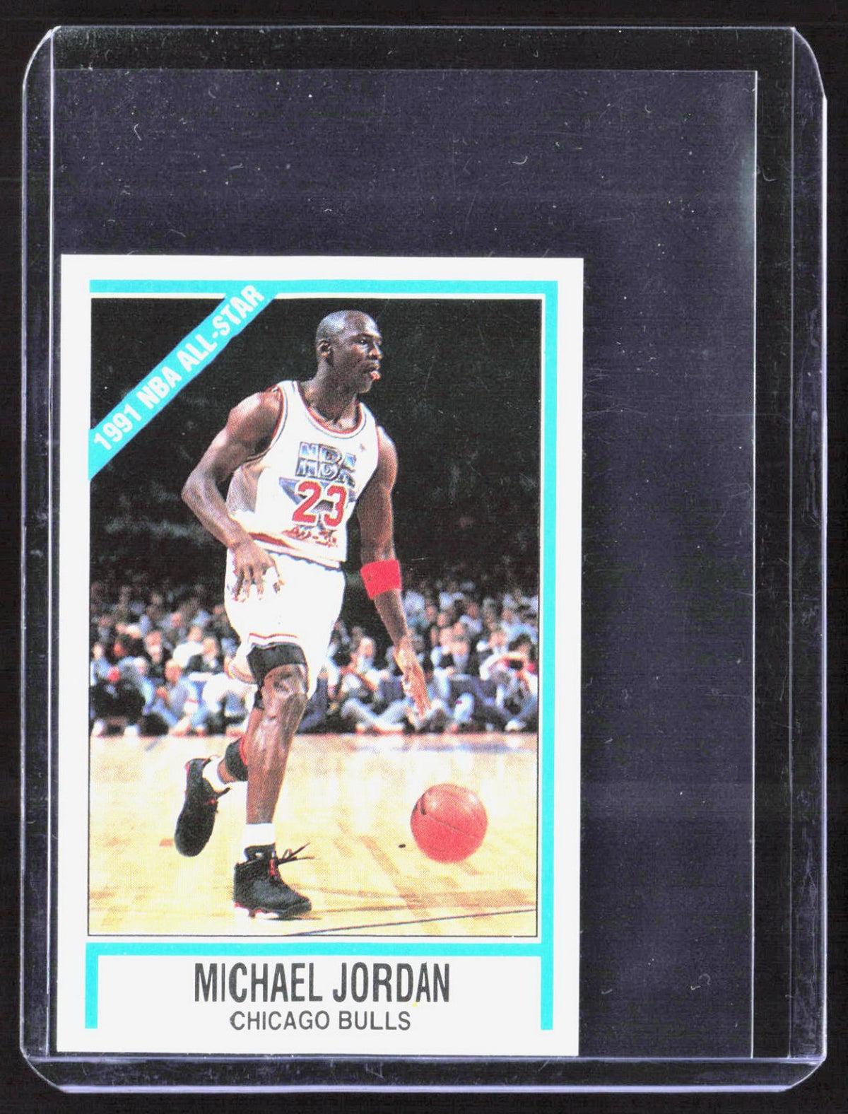 1991-92 Panini Stickers Michael Jordan 96 Basketball Chicago Bulls