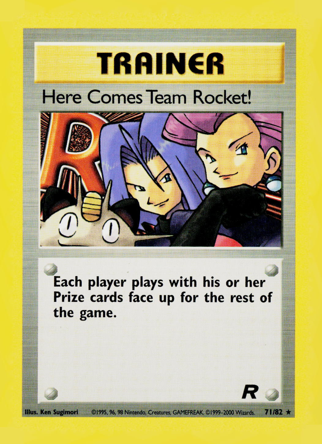 Here Comes Team Rocket! (71) Unlimited Team Rocket 71/82 LP