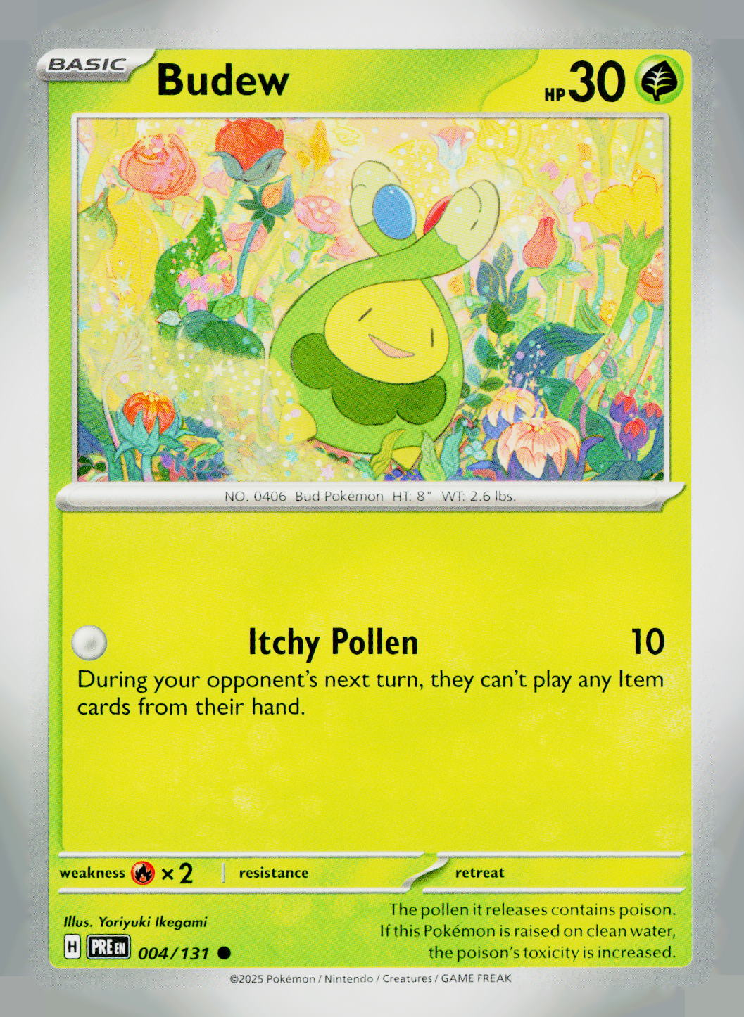 Budew PRE 004/131 NM