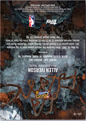 Allen Iverson Cactus Jack - La Flame Legends LFL-10 NM (Back)