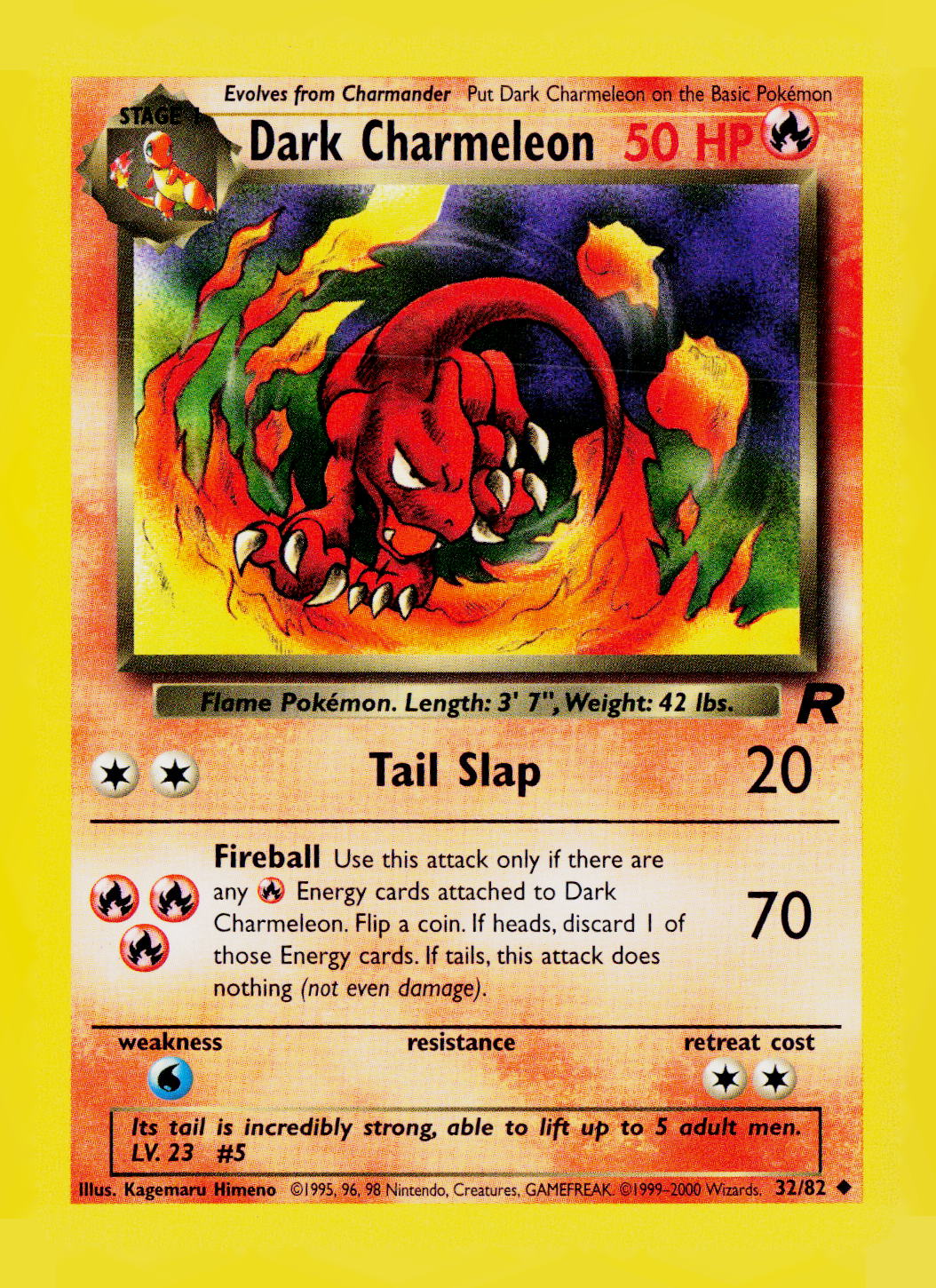 Dark Charmeleon Unlimited Team Rocket 32/82 LP