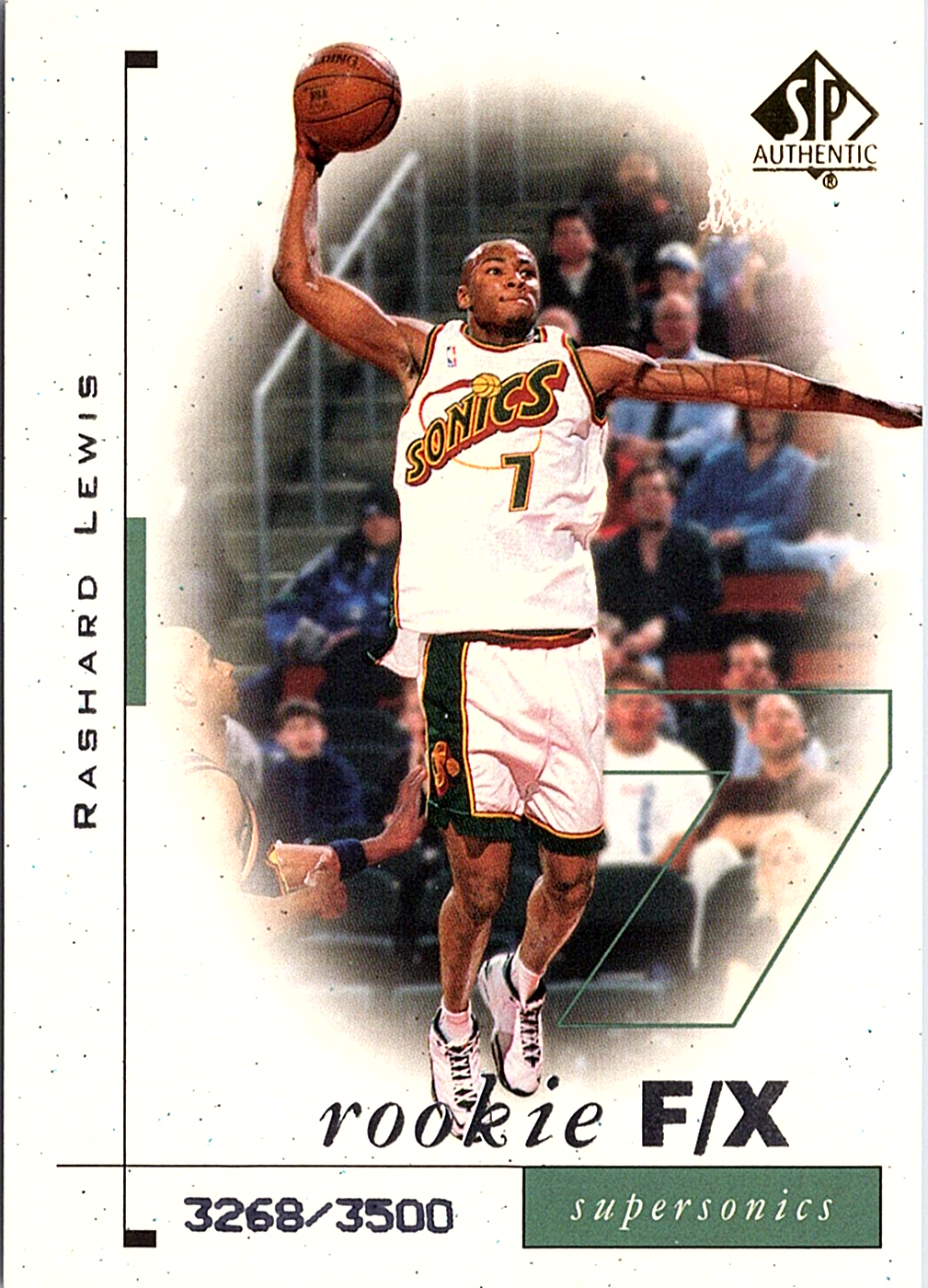 Rashard Lewis SP Authentic 118 NM
