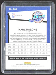 2019-20 Hoops Premium Stock - Prizms Silver Scope Karl Malone 286 Basketball Utah Jazz