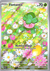 Fomantis Illustration Rare ME05: Pitch Black 085/084 NM